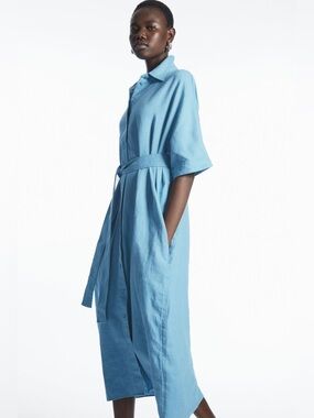 cos oversized asymmetric-waist dress Loulou de Saison Igari Asymmetric T-Shirt Dress